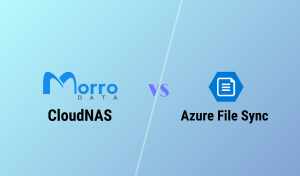 File Services with cloud collaboration. The comparison of Azure File Sync and Morro Data.